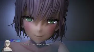 Decensored | Let's study with Nel-san 3 [Cameel] (eng sub)