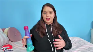 HUMPTOY JOY SUCTION CUP DILDO REVIEW - LARGE CUSTOM SILICONE DILDO