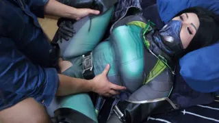 Viper (1) Valorant - Brunette in tight bodysuit & leather gets fucked hard after gaming - Sweet Darling