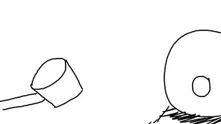 drawn with a mouse
