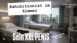 Gay Geschichte Exhibitionist mit Monster Schwanz am Wichsen. / GoldenStream