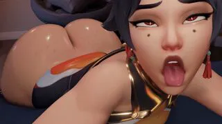 Anran clapping ass