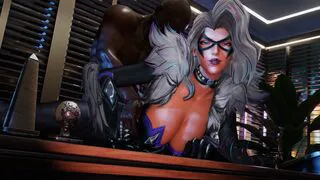 Black Cat [NO WM][Blacked][Waosart][4K60FPS]