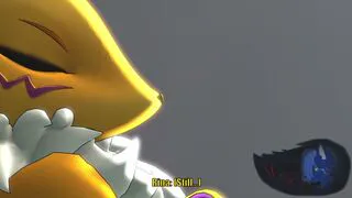 Renamon helping out