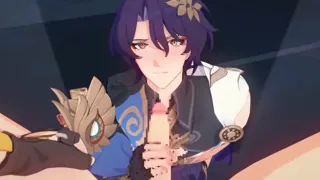 Dr.Ratio sucks Cock - Honkai Star Rail - Yaoi Animation