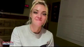 Tattooed Blonde MILF Sassy Shows Her Pussy And Wild And Naughty Side!