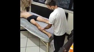 Casado nervoso na minha maca