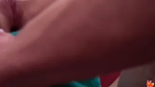 small tits amateur Goth pussy covered in CUM