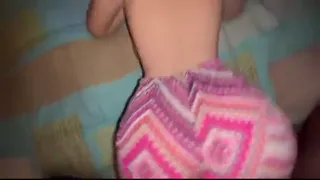Pull down my shorts and shove your big cock up my ass! Perfect buttocks on this horny young woman eager for anal sex.