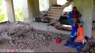 My coworker and I had sex at the construction site.