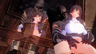 Village Girl Toyed With by Adventurer