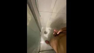 Steamy Shower Made My Cock Throb Uncontrollably – Had to Stroke Until I Exploded 💦