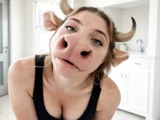 GIRLS WITH SNOUTS?!?