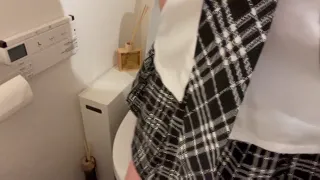 トイレ　通学前のおしっこ