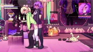MAX THE ELF : ( ANIMATION ) _ FUTA _ FUTANARI - TRIO DE CHICAS COGIENDO CON GANAS