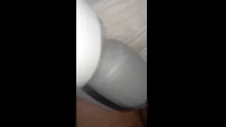 i pee then use vibrator to cum inside diaper