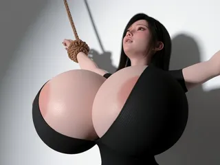 BOUND TIFA LOCKHART HUGE BREAST EXPANSION