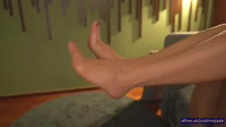legs locked, throat relentless, ass scorched by fevered cock desire