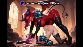 Hot Futa Femdom & Femboy Hentai Animation Compilation