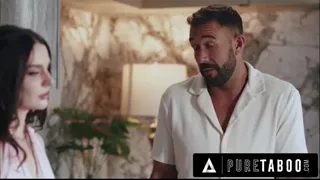 PURE TABOO Resentful Man Locks Stepbrother Outside & Sneaks In To Fuck His Stuck Wife Maddie Wren