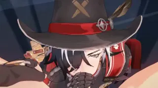 Boothill Blowjob - Honkai Star Rail Yaoi
