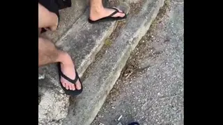 Amateur Straight Boy Lost a Bet: He Has to Expose His Cock in The Street and Either Piss or Cum