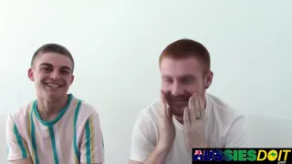 Redhead Aussie Kane Thrusts Bare Into Dillons Willing Gay Asshole