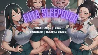 [FUTA JOI] A-1 Class Girls Take your Holes at the Sleepover