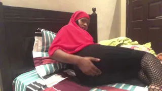 Busty Femboy In Lingerie Plays With Her Body And Jerks Off Until Failure + Striptease