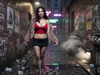Rough London Soho Alley Street Worker enticement POV