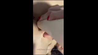 Darcie Dolce - Upclose of my bootyhole and my pussy being stretched