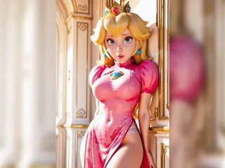 Peach Dancing