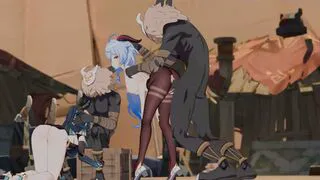 Xianyun and Ganyu [AssDepik]