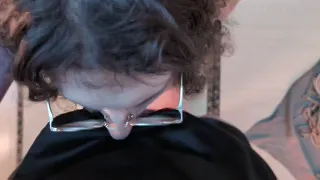Trans Slut Gets Facefucked In Shibari Bondage