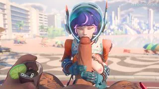 Juno blowjob the Mauga (Dzooworks)
