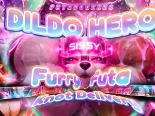 Dildo Hero: Furry Futa Sissy Knotty Delivery (Pound Knot City - Episode 1) - Futamaxxing
