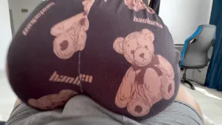 Humping and make my stepbrother cum on him, at first thing in the morning