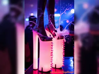 Creamy High Heels 1