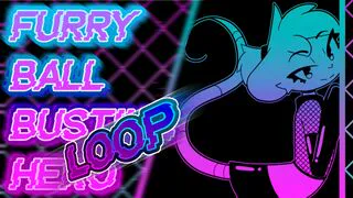 Furry BallBusting Hero LOOP