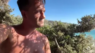 Greek Outdoor Beach Jerking