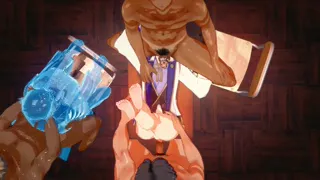 Ayato x NPC GangBang - Genshin Impact