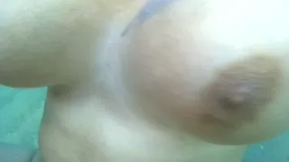 Underwater Deepthroat and Ocean Sex: 25cm Cock Swallowed in Micro Bikini - Cum Floating in Water