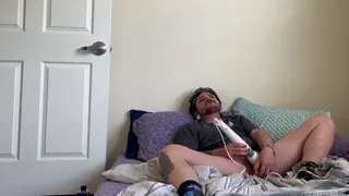 ftm trans boy plays with himself