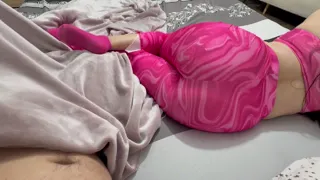 Hot Indian Stepsister in Tight Leggings  Big Ass, Deep Throat  Intense POV Creampie