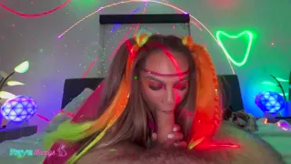 Latina Essie Gotback Brings Fierce Energy To A Neon Afterhours Scene!
