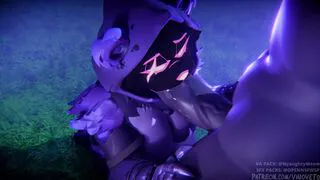 Raven getting Slurp Juice