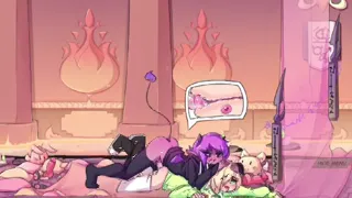 MAX THE ELF : ( ANIMACION ) _  FUTANARI - descubro a la maestra con la polla del profesora metida en el culo