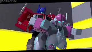 Arcee Magnus X Optimus Prime