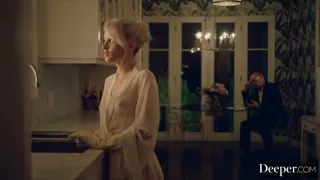 Deeper. Cock-Hungry Blonde Housewife Lola Fae Teaches Neglectful Hubby A Lesson