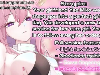 Special feminization training with your girlfriend Yae Miko (Femdom JOI)